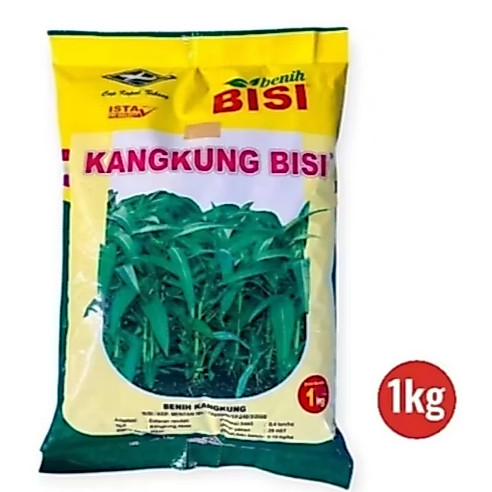 benih kangkung unggul BISI kemasan 1kg produksi PT bisi