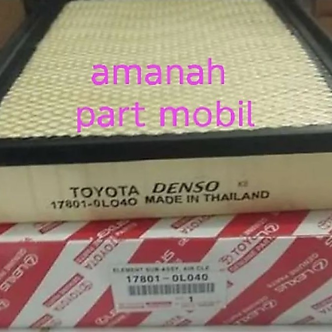 FILTER UDARA HILUX REVO REBORN 17801-0L040