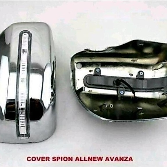 COVER SPION/ PELINDUNG SPION ALL NEW AVANZA/VELOZ/TYPE G 2012-2014 CHROME CAR RESTOCK