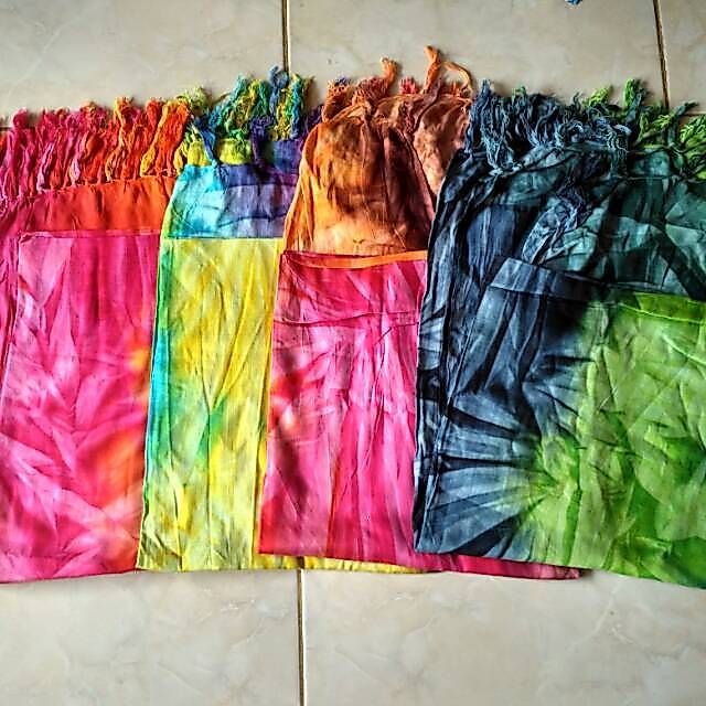 KAIN PANTAI PELANGI , KAIN BALI , Kain pantai bali lokal kain bali rok lilit mandala tapestry