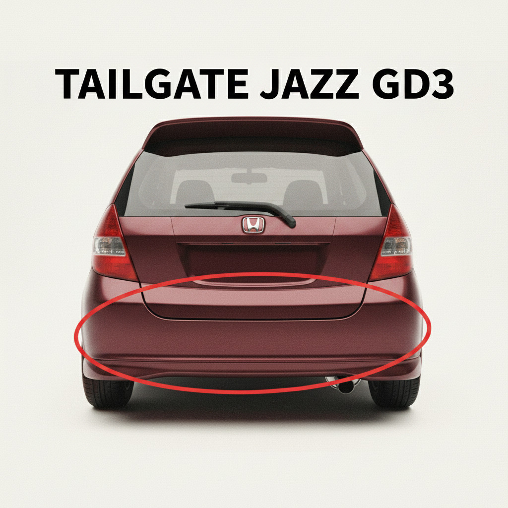 DISKON TAILGATE JAZZ GD3 bodykit jazz gd3 bodikit jazz gd3