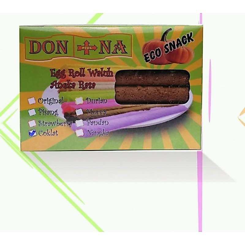 EGG ROLL WALUH RASA COKLAT