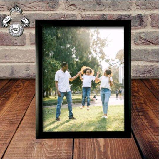Frame foto ukuran 50x75 / 50x70 kaca - TANPA KACA, 50x75 cm