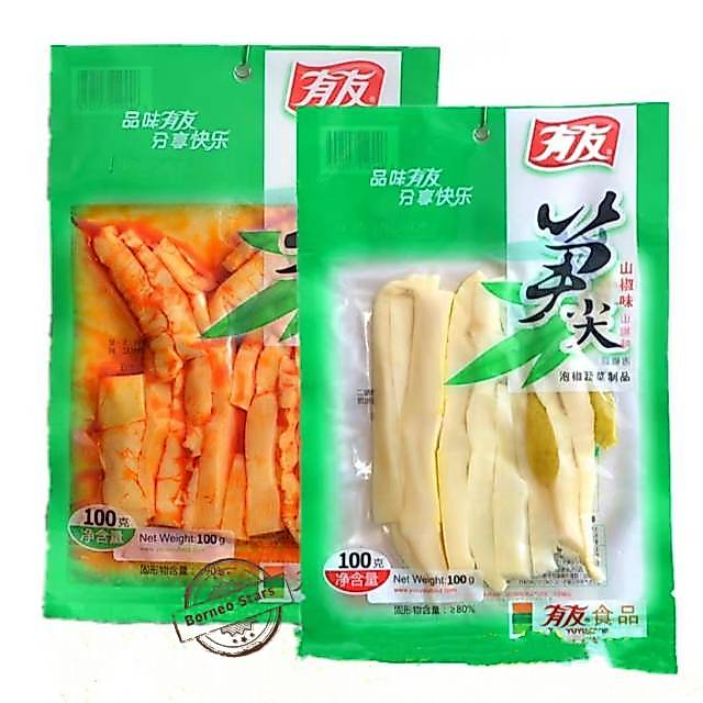 Yuyu Rebung Acar Pedas 100 gr