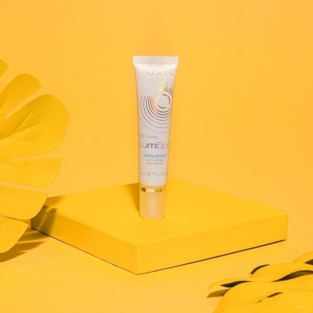 Syakira Nuskin Eye Cream LumiSpa Krim Mata Idealeyes Cream Mencerahkan Lingkar Mata 15ml original NS