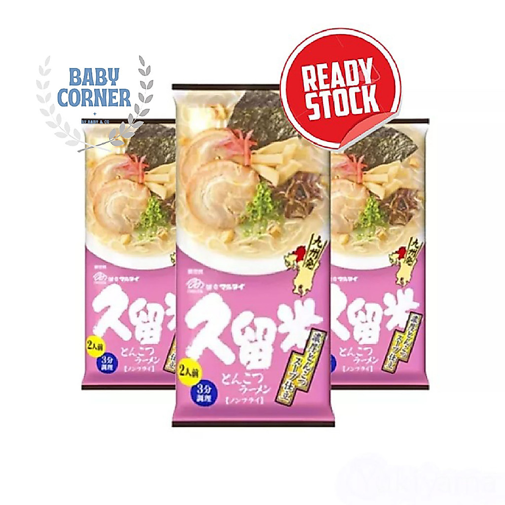 Marutai Kurume Noko Tonkotsu Ramen (Non-Halal) RAMEN JEPANG ORI