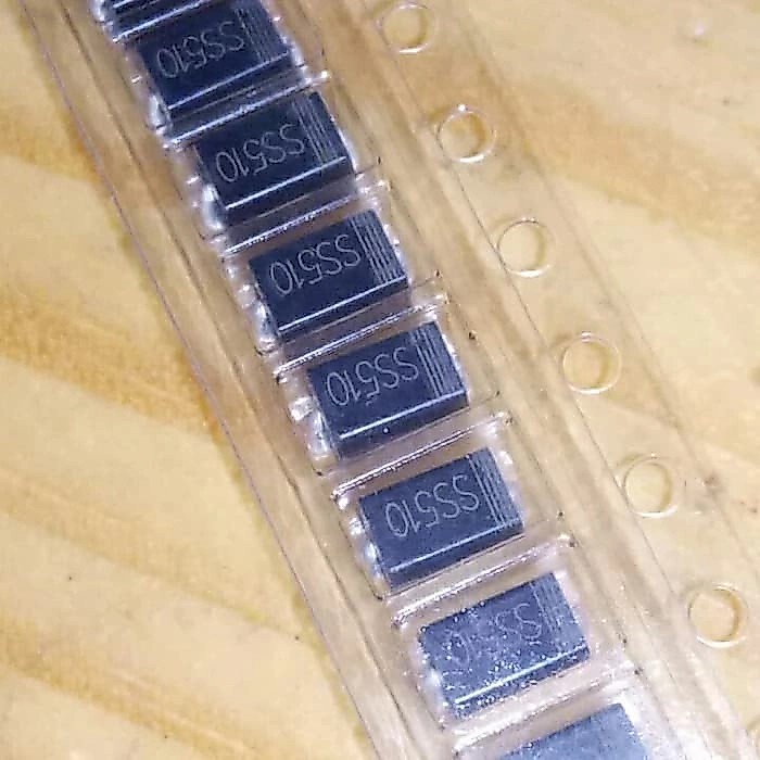 20pcs SS510 SMD SS 510 Diode Dioda Schottky 5A 100V Do-214AC SR5100 SMC