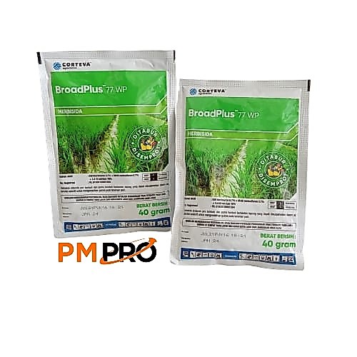 HERBISIDA BroadPlus / Ally Plus 40 gram 77 WP  Obat Pengendali Rumput Liar Pada Tanaman  Padi