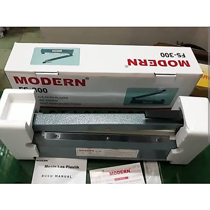 Impulse Sealer MODERN FS300 (30cm) / Alat Press Plastik / Torka