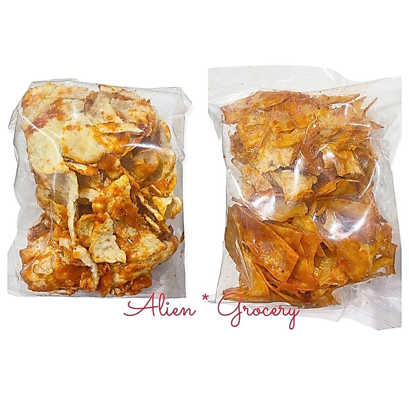 Keripik Singkong Emping Pedas KREZ