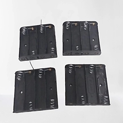 Tempat Batu ISI 4 Baterei Batere Batre AAAA A4 / Box Kotak Fitting Battery/TOP
