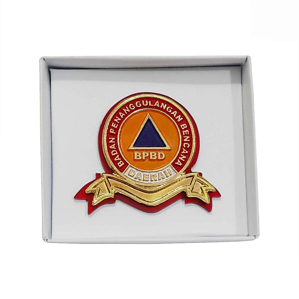 emblem baret BPBD