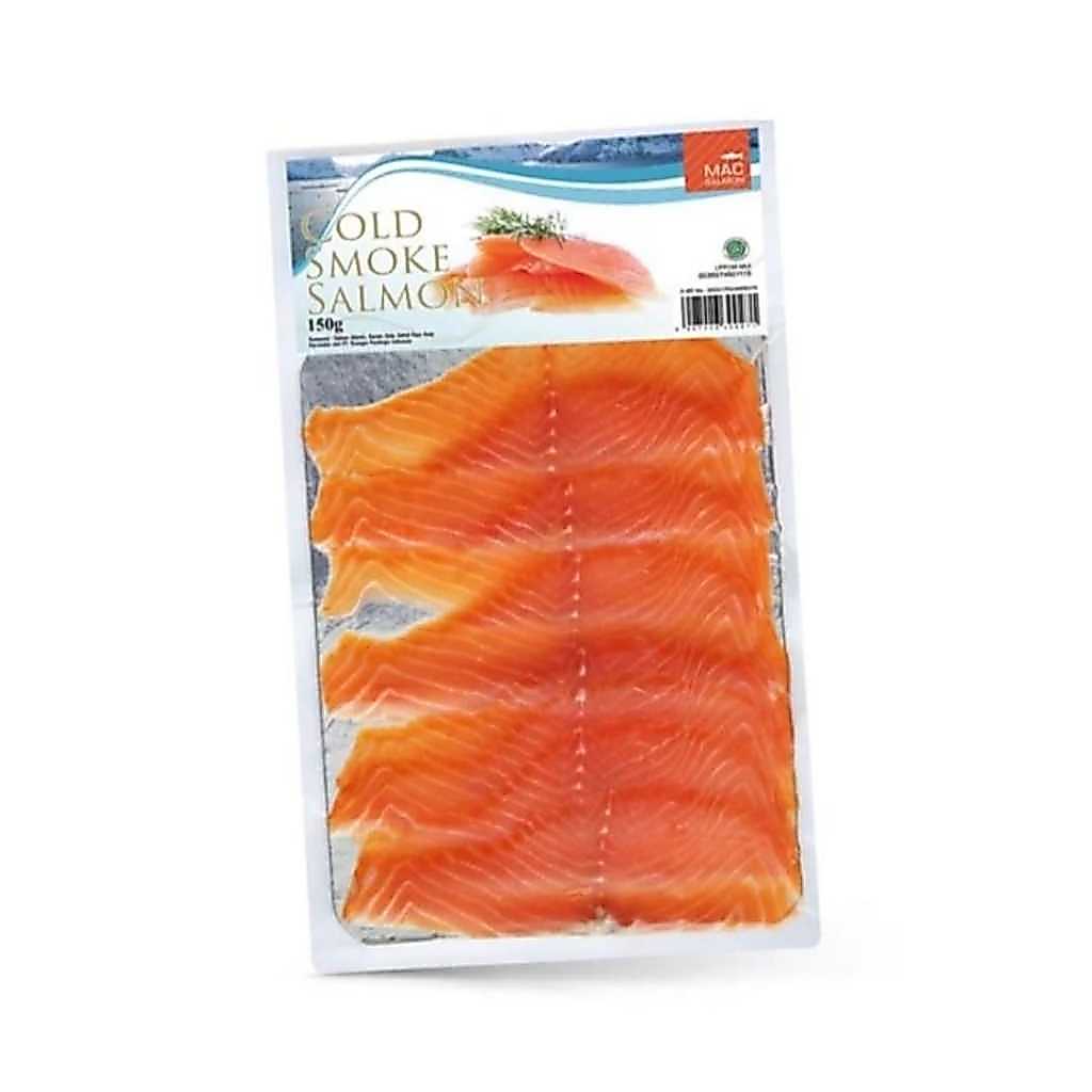Smoked Salmon | Slice Ikan Salmon Fillet | Salmon Asap 150 gr
