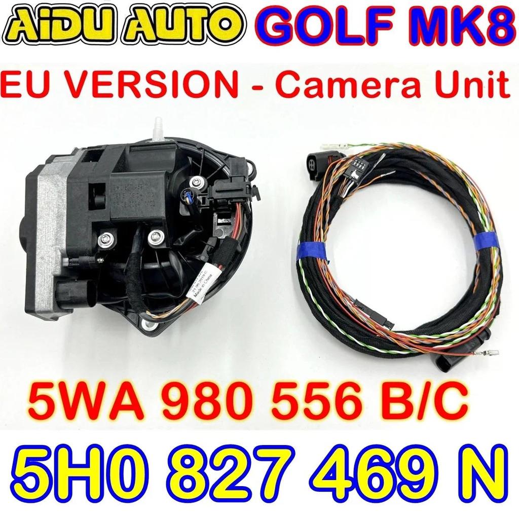 FOR VW Golf MK 8  Rear High Line Camera KIT  Retrofit  5H0 827 469 N 5WA 980 556 BC