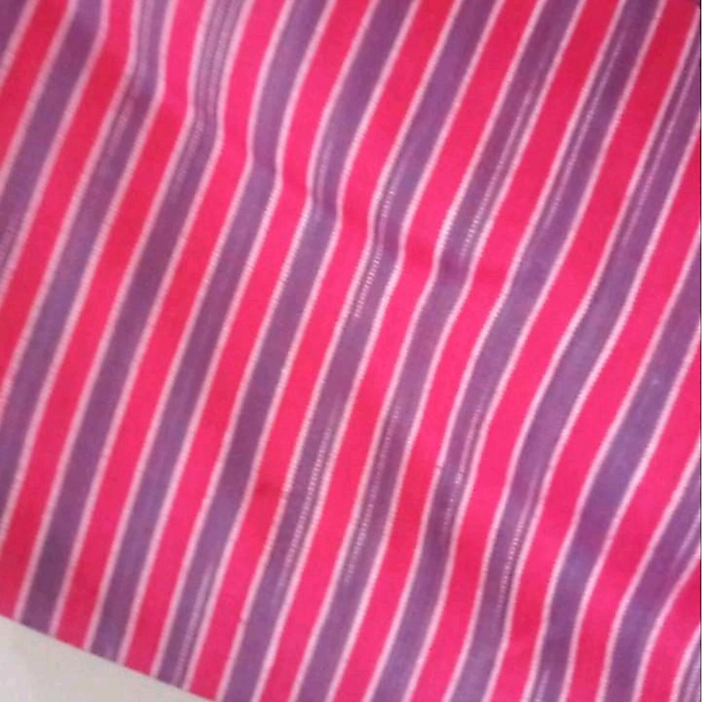Kain Lurik Pink Ungu