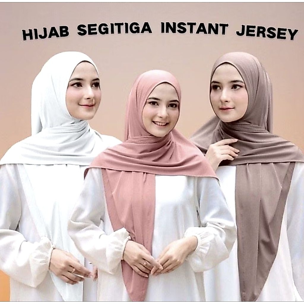 HIJAB SEGITIGA DEWASA INSTAN JERSEY|| SEGITIGA INSTAN JERSEY||JILBAB SEGITIGA INSTAN JERSEY