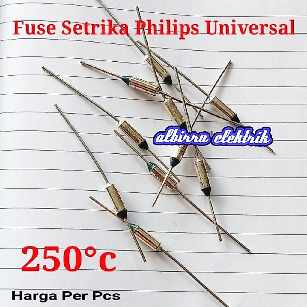 Fuse Setrika Philips Universal 250°c 250v