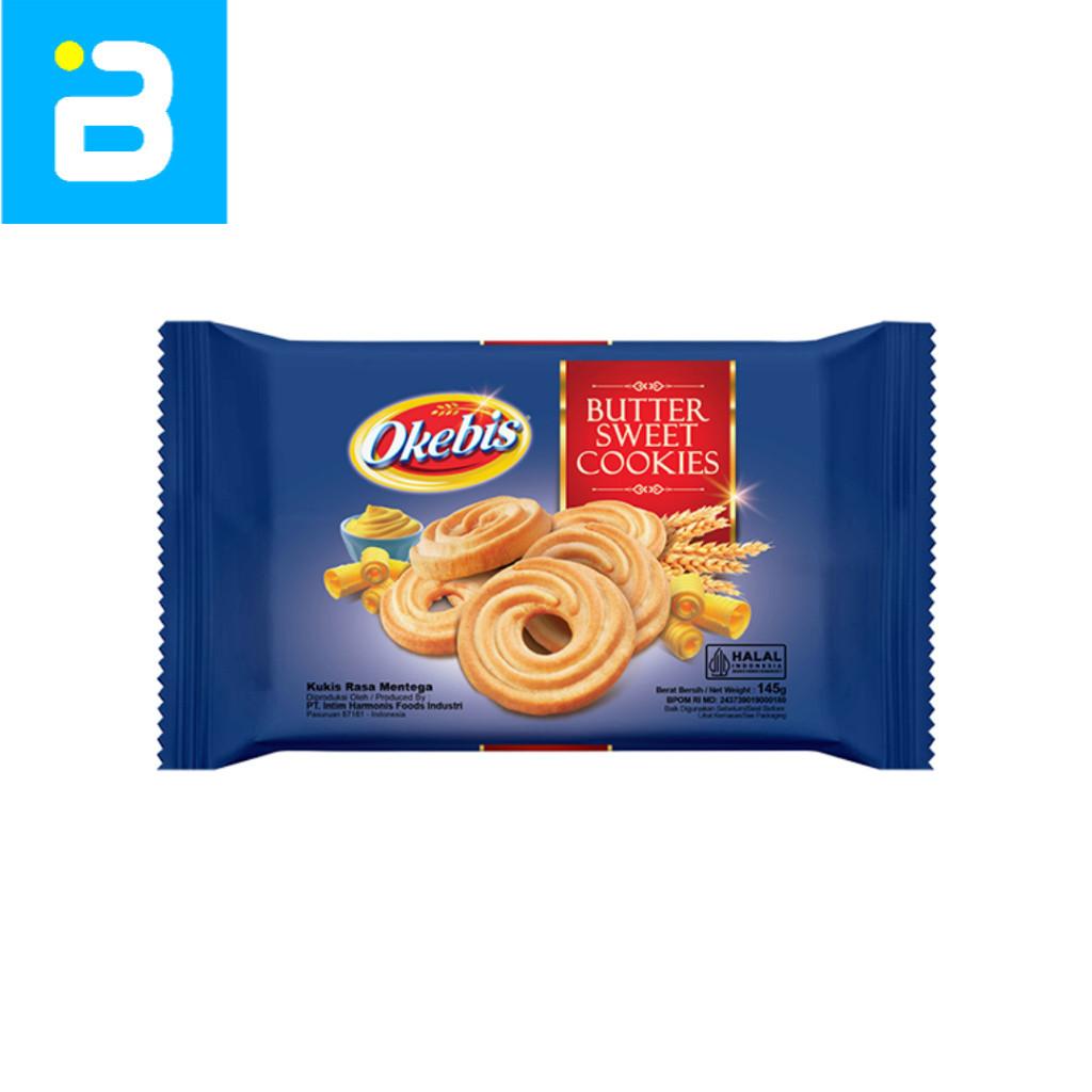Okebis Butter Sweet Cookies 145G