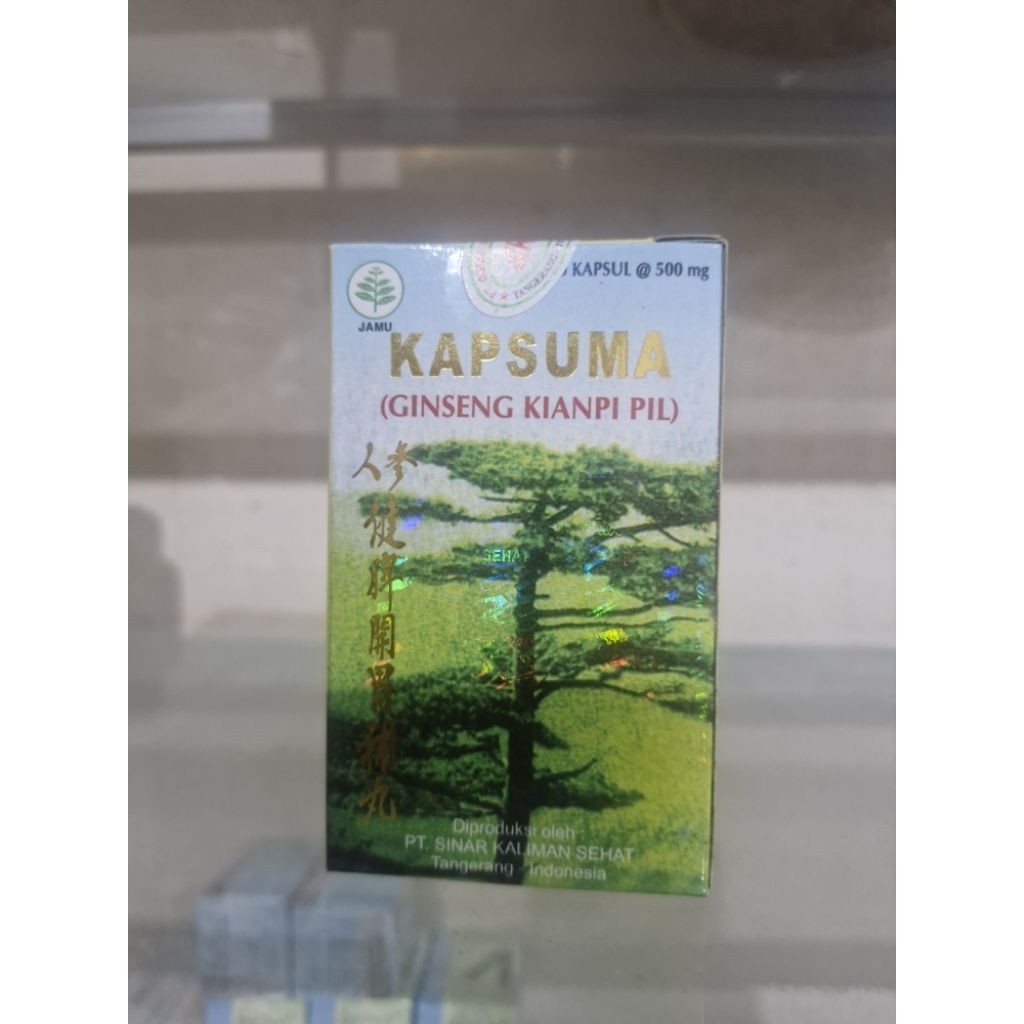 ( ALIASTORE READY YAA  ) ( PIL ORIGINAL BPOM RESMI ) kapsuma ginseng kiiaan pil list biru ~ APDS
