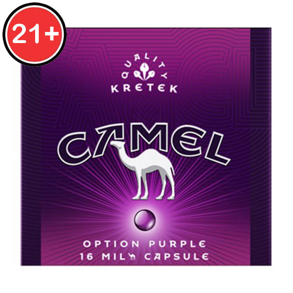 CAMEL ROKOK FILTER OPTION PURPLE  16'S
