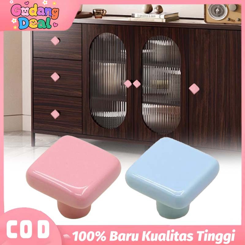 Untuk Lemari Kabinet Pintu Dapur Handle Laci Keramik Persegi Minimalis Rumah Tangga