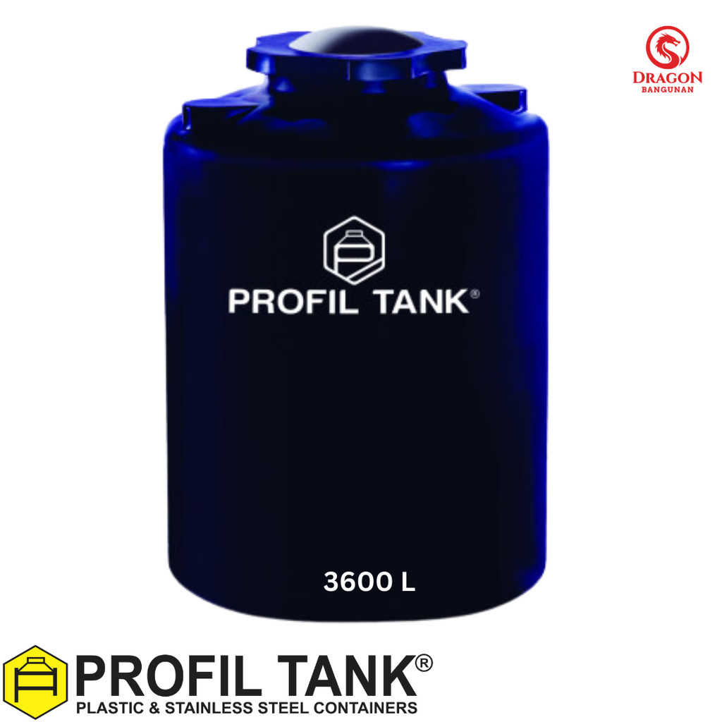 Profil Tank TDA 3600 Liter - Toren Air Profil Tank