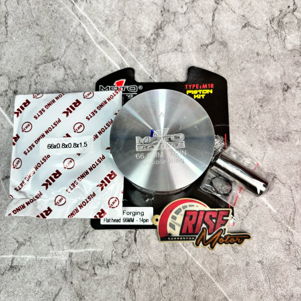 PISTON MOTO 1 FORGED 66 PEN 14 M1R