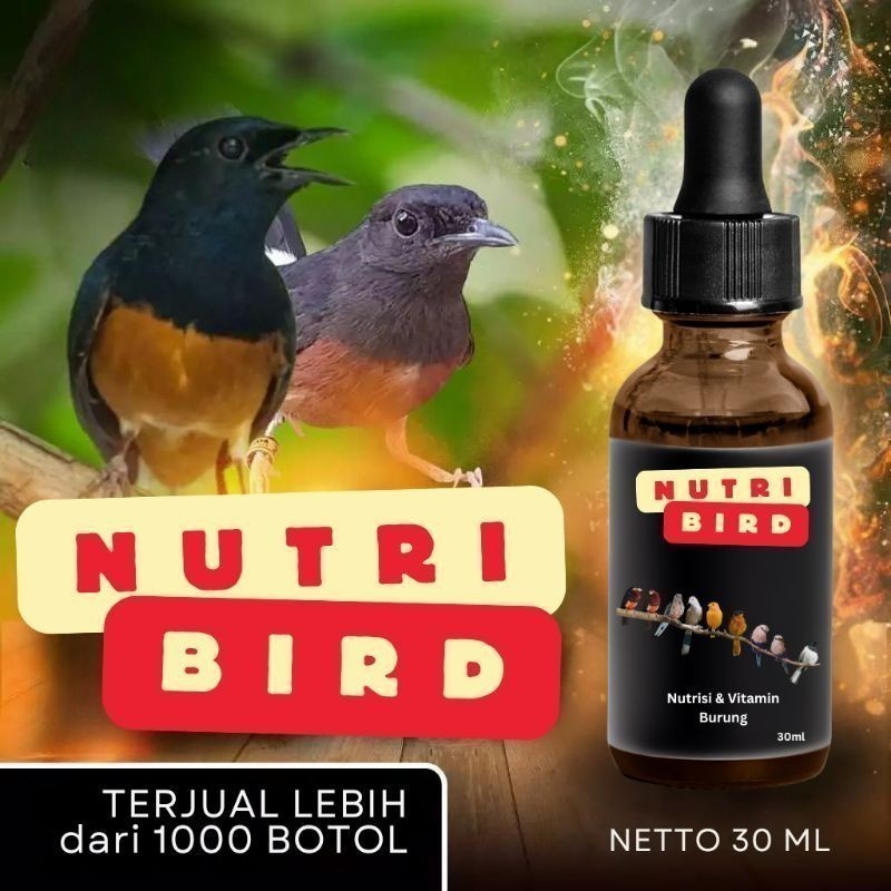 PER HUTANI Doping Burung - NUTRI BURUNG EBOD JOSS PREMIUM  GOLD VITAMIN BURUNG MURAI VITAMIN PENGGAC