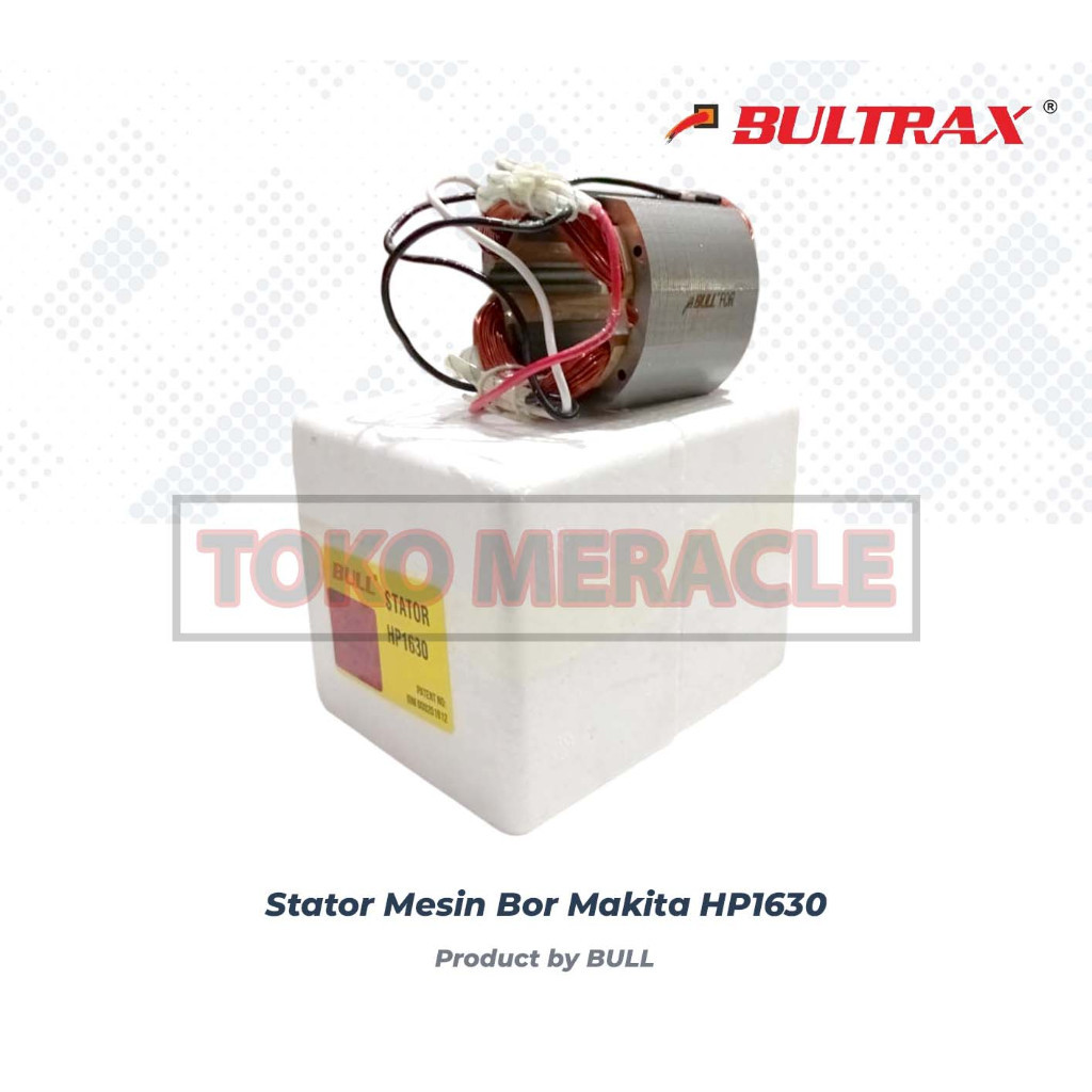 AUPSHOP [STATOR] BULL Stator HP1630 Mesin Bor Makita - Sepul Lilitan Rumah Armature HP 1630