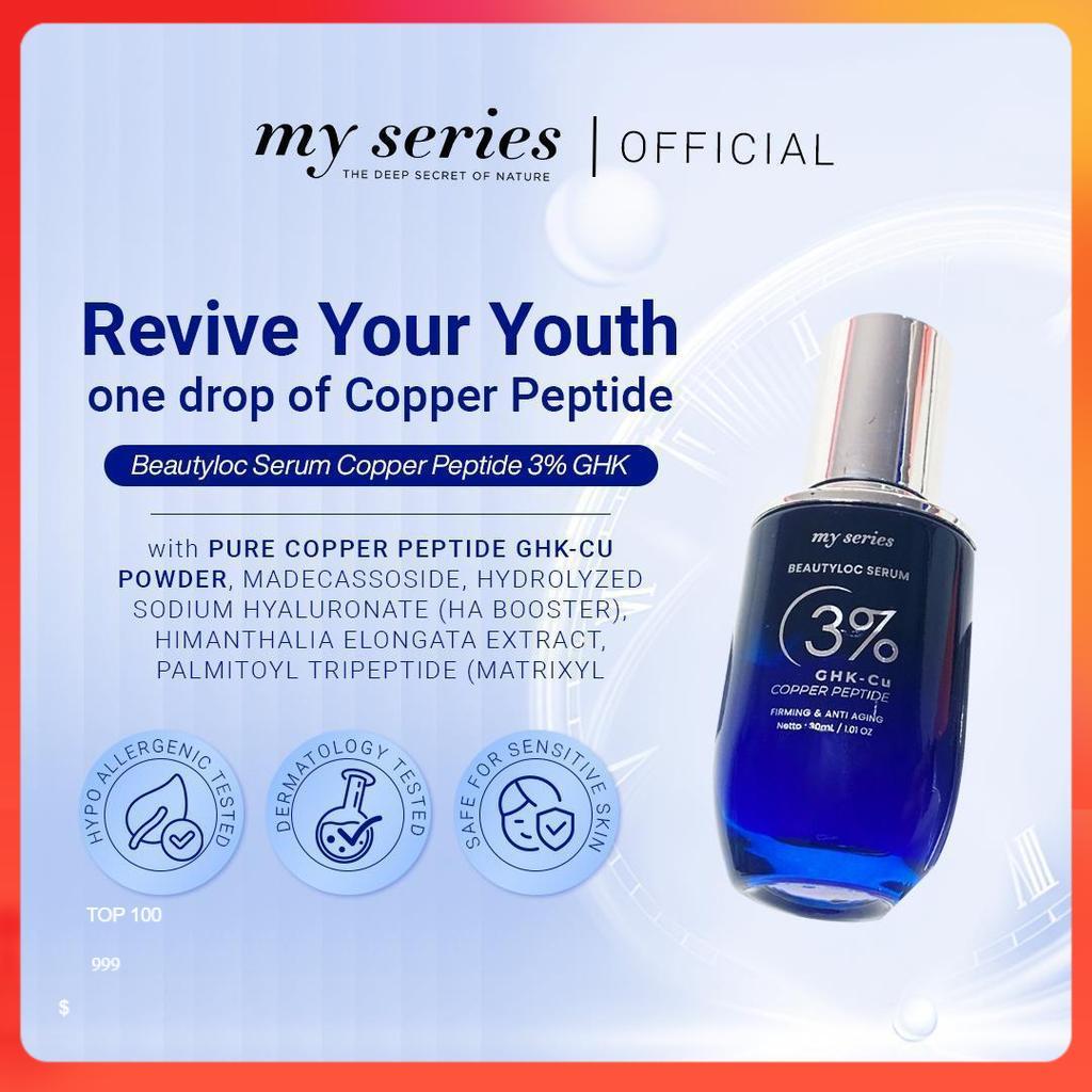 MY SERIES BEAUTYLOC SERUM 3% GHK-CU COPPER PEPTIDE NEW FORMULA