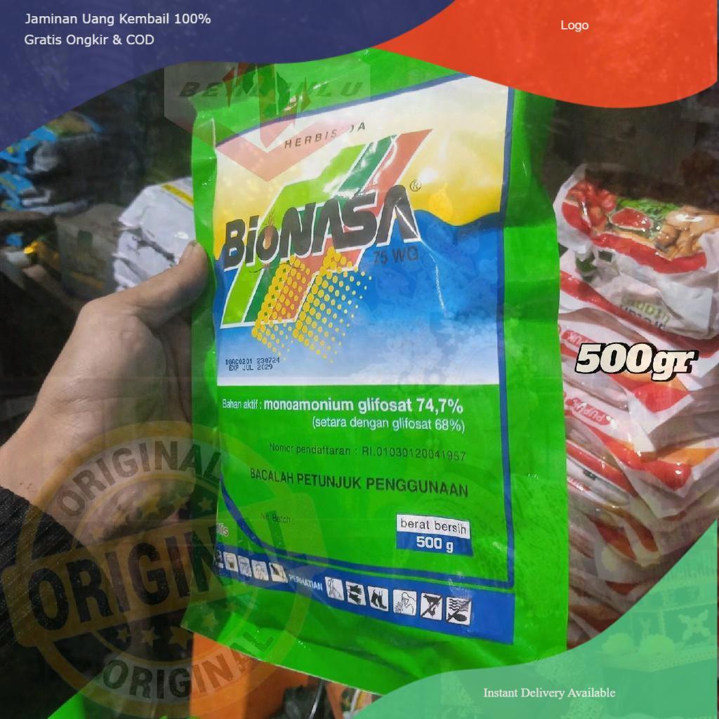 Herbisida Sistemik BIONASA 75 WG 500gr untuk Mengendalikan Gulma