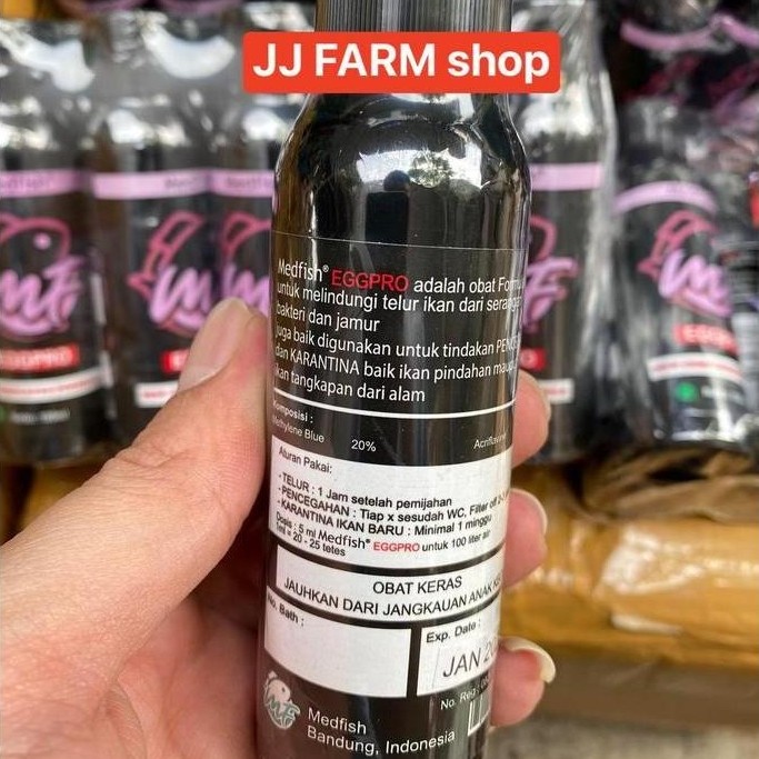 Yujitaro- Medfish Eggpro Egg Pro 100Ml Obat Telur Ikan Hias & Karantina Ikan