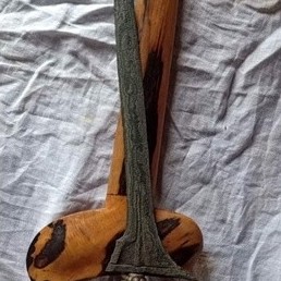 Keris jalak sangu tumpeng lengkap