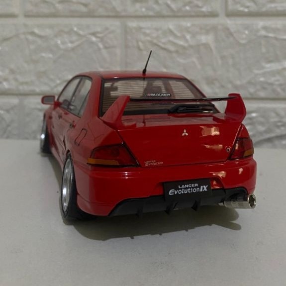 diecast lancer evo skala 24 custom ceper
