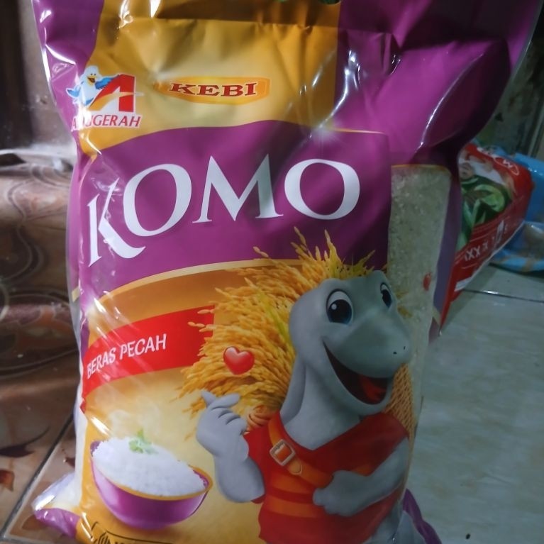 BERAS PREMIUM KOMO 3KG PULEN ENAK / BERAS PINPIN PELIKAN WIPPIE SINTANOLA