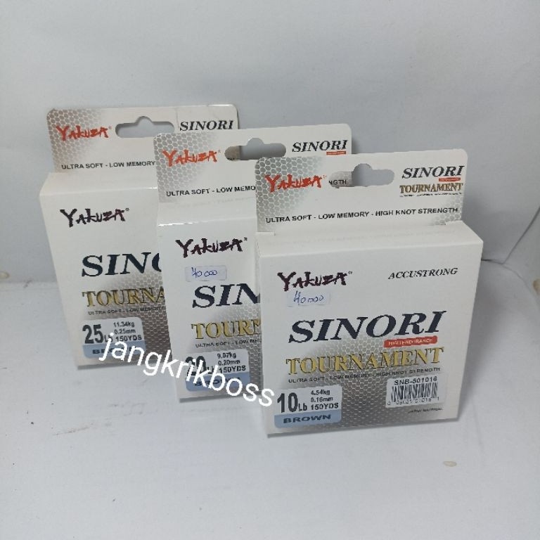 Senar Pancing YAKUZA SINORI Japan
