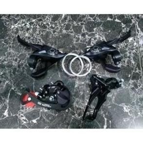 Groupset Shimano Tourney TZ 3 X 7 Speed Shifter RD FD Brake Lever MTB Roadbike Sepeda Lipat Minion M