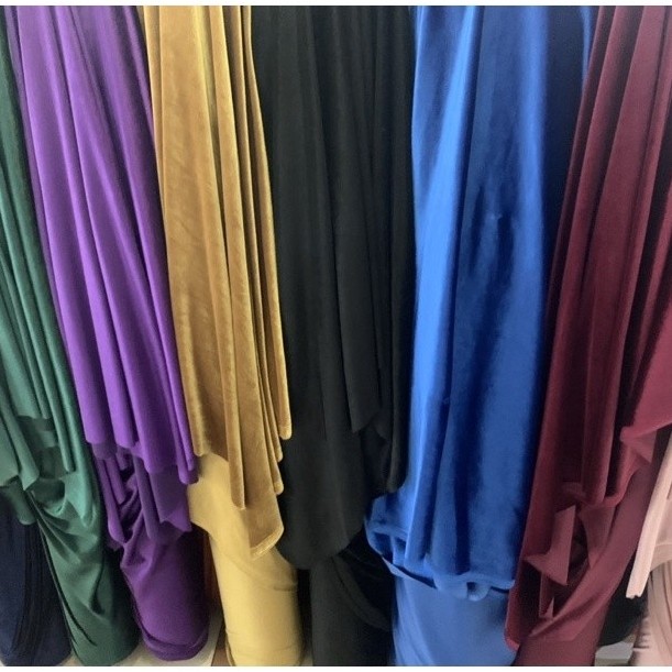 Kain Beludru / Kain Beldu  / Kain Bludru / Bahan Beludru / Bahan Beldu / Bahan Bludru Velvet (Harga 