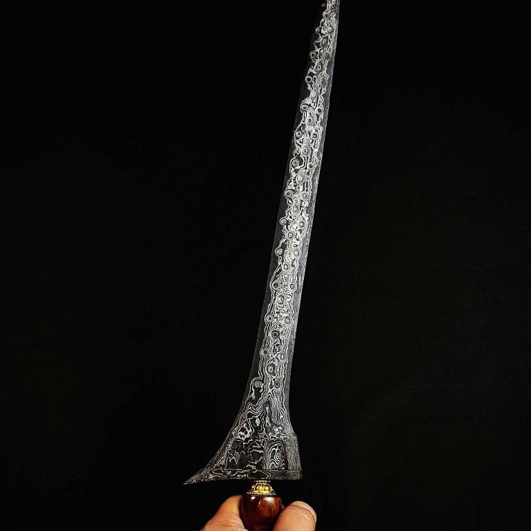 Keris Tilam Upih Pamor Udan Mas Asli
