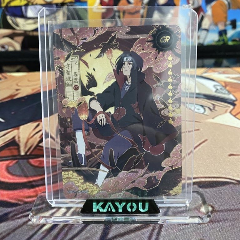 Kartu Naruto CR Itachi Uchiha T2W9 CN Kayou Original