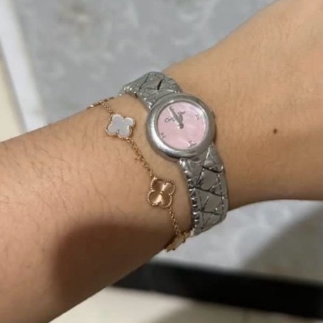 jam tangan lady dior / christian dior watch pink