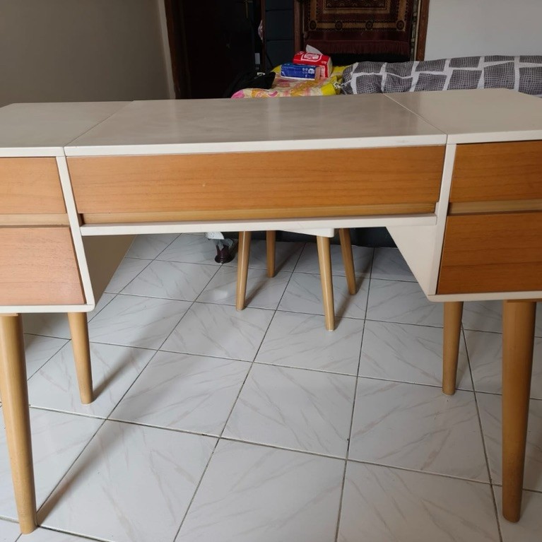 IFURNHOLIC Eurosian Vanity Sets | Meja Rias Minimalis | Meja Make Up Preloved