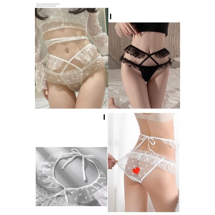 HOT SALE CELANA DALAM WANITA SEXY TALI MESH HOLLOW G STRING BIG SIZE C031