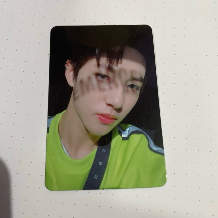 Photocard Renjun Empathy Dream pc Cahaya Ilahi nct dream