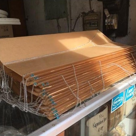 Reflektor AC Akrilik AC 1PK 2PK talang AirCon 0,5PK Alat penahan angin AC 1/2pk cocok untuk AC Gree 