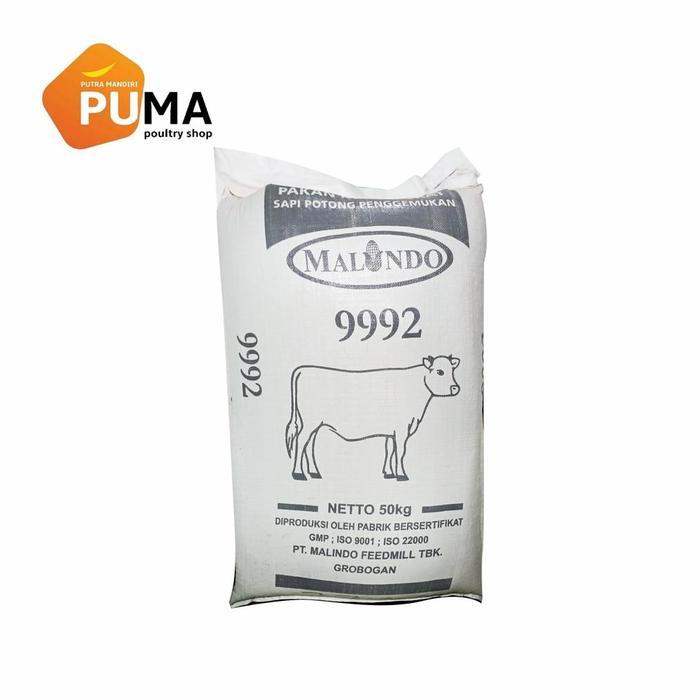 PAKAN KONSENTRAT SAPI POTONG PENGGEMUKAN MALINDO 9992 - 50KG