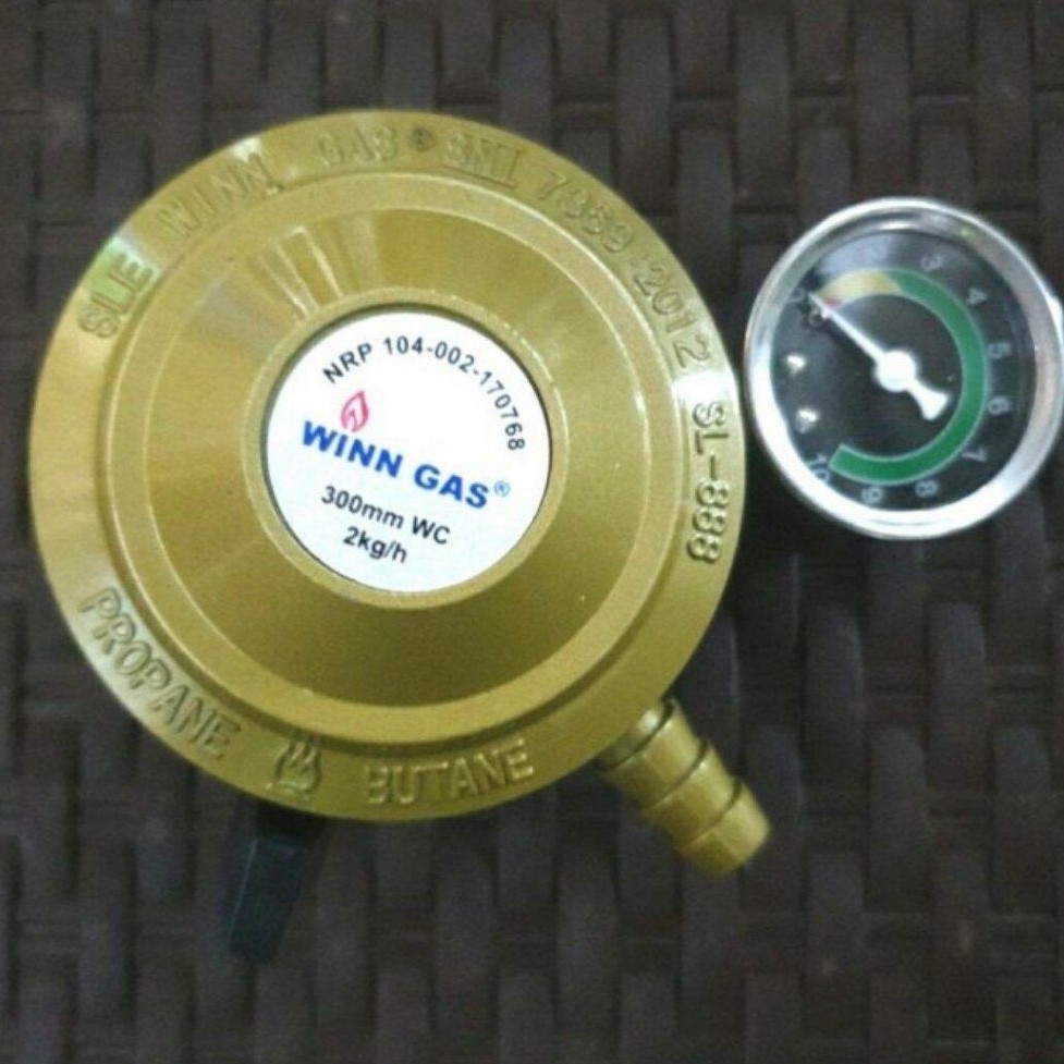 Regulator Gas LPG Winn Gas SLE 888 Meter
