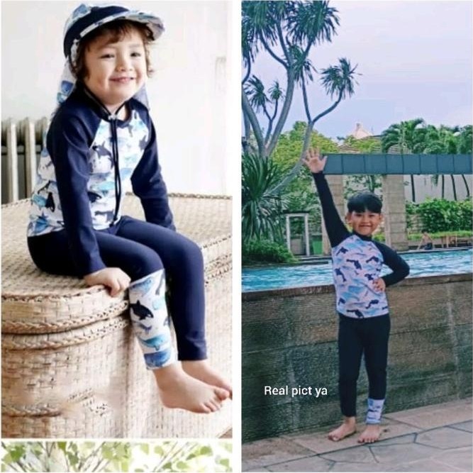 SUITNESS Baju renang anak cowok 2tahun-10tahun Import swimsuit anak laki laki