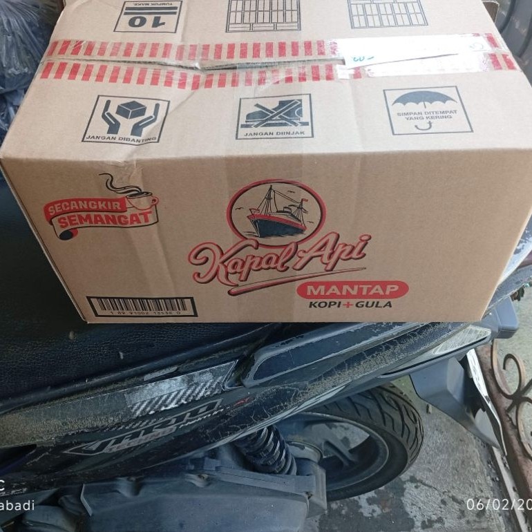 Kapal Api Varian Mantap dan Special Mix Kemasan Renceng - Karton Dus