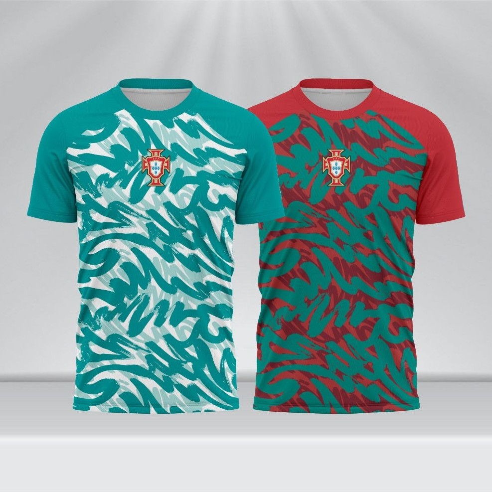 Jersey Portugal Prematch 2026 Full Printing